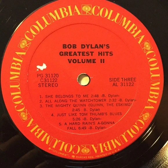 Bob Dylan -“Greatest Hits Volume II” Vinyl 2xLP - Picture 6 of 7